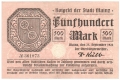 German Grossnotgeld Mainz - 500 Mark, 25. 9.1922